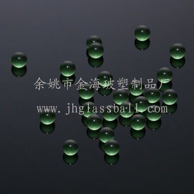 Transparent Green Glassball With G100 Prime Soda Lime Glass Balls Customization