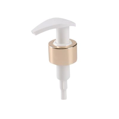 24/410 2cc Ribbeb Plastic Left Right Locked Sprayer Lotion Pump For Shampoo Plastic