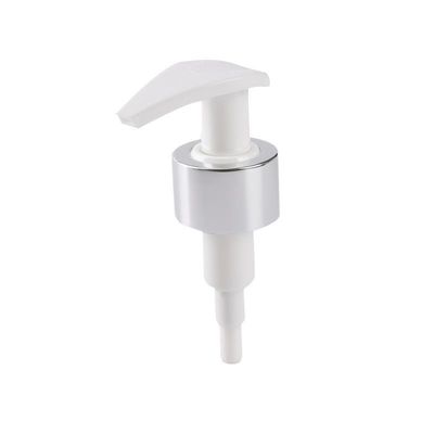 24/410 2cc Ribbeb Plastic Left Right Locked Sprayer Lotion Pump For Shampoo Plastic