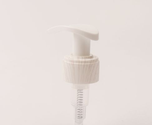 24/410 2cc Ribbeb Plastic Left Right Locked Sprayer Lotion Pump For Shampoo Plastic