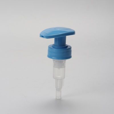 Round Bottle 28/400lotion Pump with Outer Spring Left Right Lock Hand Lot Dispenser
