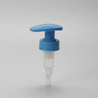 Round Bottle 28/400lotion Pump with Outer Spring Left Right Lock Hand Lot Dispenser